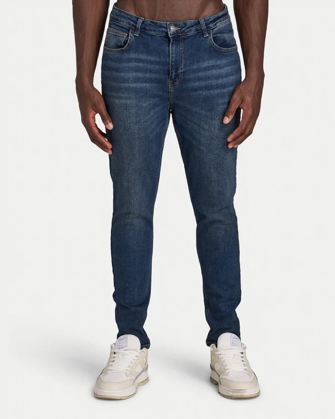 Herren-Jeans in Slim-Fit – dunkelblau Herren-Jeans in Slim-Fit – dunkelblau