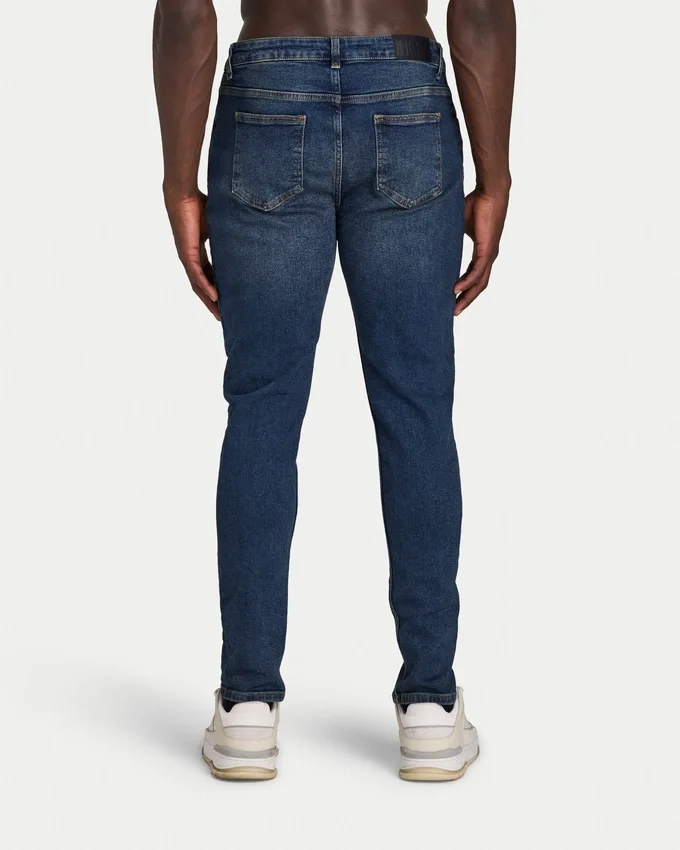 Herren-Jeans in Slim-Fit – dunkelblau Herren-Jeans in Slim-Fit – dunkelblau
