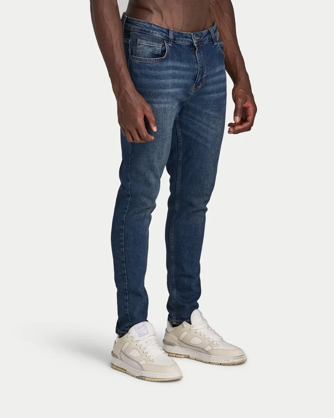 Herren-Jeans in Slim-Fit – dunkelblau Herren-Jeans in Slim-Fit – dunkelblau