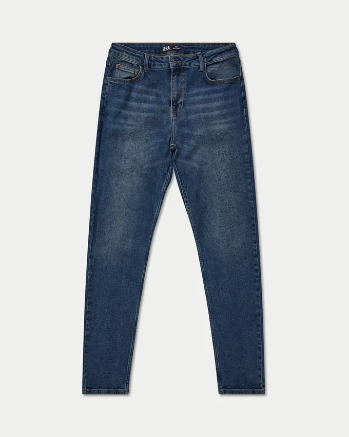 Herren-Jeans in Slim-Fit – dunkelblau Herren-Jeans in Slim-Fit – dunkelblau