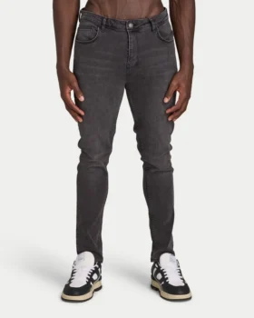 Herren-Jeans in Slim-Fit – grau