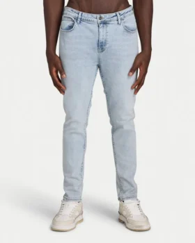 Herren-Jeans in Slim-Fit – hellblau