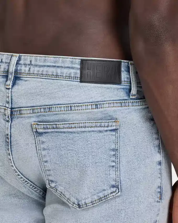Herren-Jeans in Slim-Fit – hellblau Herren-Jeans in Slim-Fit – hellblau