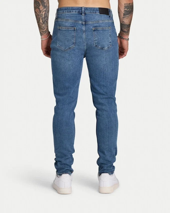 Herren-Jeans in Slim-Fit – Mittelblau Herren-Jeans in Slim-Fit – Mittelblau