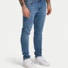 Herren-Jeans in Slim-Fit – Mittelblau Herren-Jeans in Slim-Fit – Mittelblau