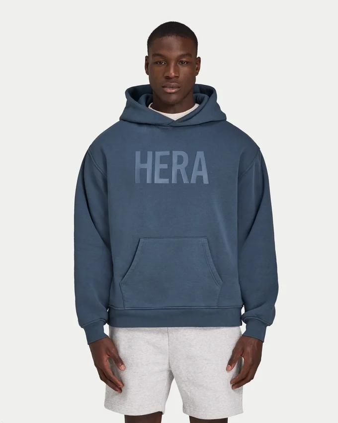 Herren-Label-Hoodie in Oversize-Passform Herren-Label-Hoodie in Oversize-Passform