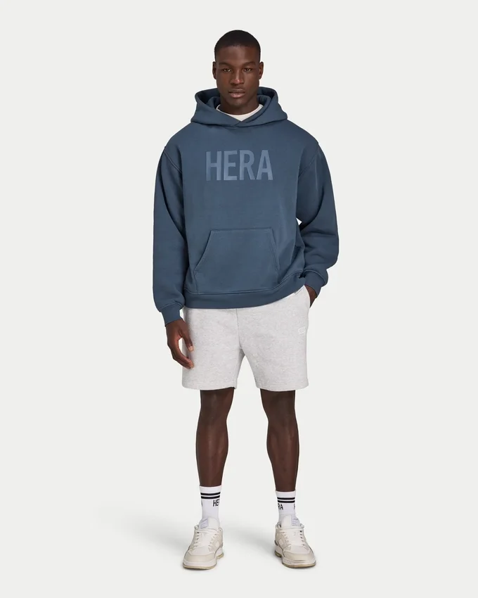 Herren-Label-Hoodie in Oversize-Passform Herren-Label-Hoodie in Oversize-Passform