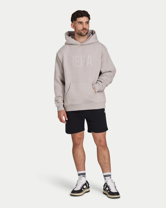 Herren-Label-Hoodie in Oversize-Passform Herren-Label-Hoodie in Oversize-Passform