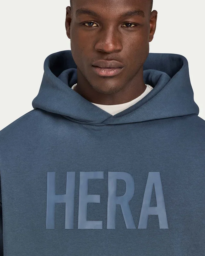 Herren-Label-Hoodie in Oversize-Passform Herren-Label-Hoodie in Oversize-Passform