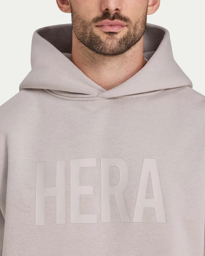 Herren-Label-Hoodie in Oversize-Passform Herren-Label-Hoodie in Oversize-Passform