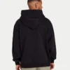 Herren-Label-Hoodie – schwarz