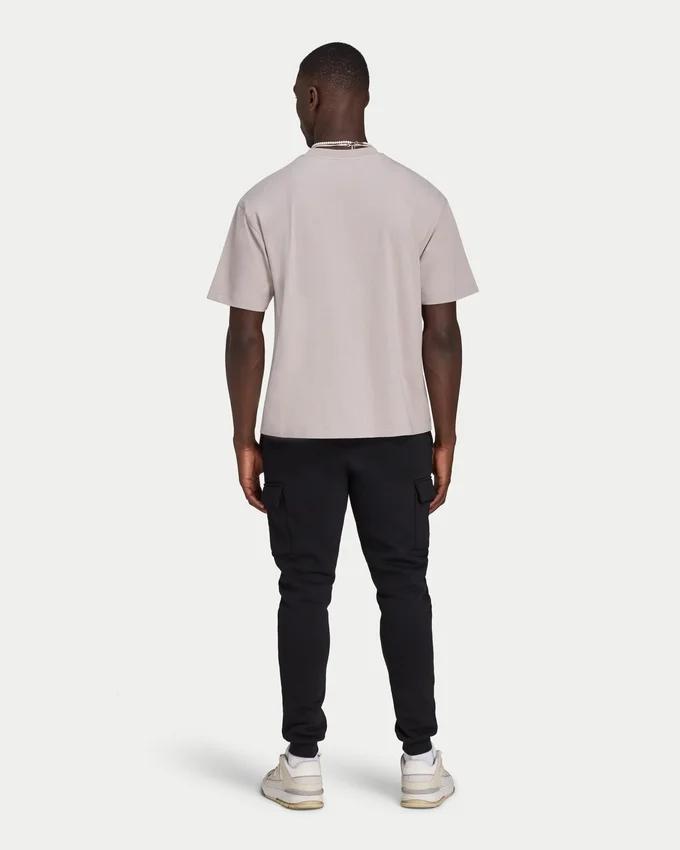Herren-Label-T-Shirt in Oversize-Passform Herren-Label-T-Shirt in Oversize-Passform