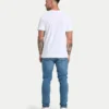 Herren-Label-T-Shirt in Regular-Fit – Weiß Herren-Label-T-Shirt in Regular-Fit – Weiß