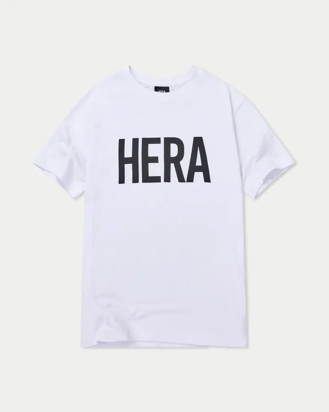 Herren-Label-T-Shirt in Regular-Fit – Weiß Herren-Label-T-Shirt in Regular-Fit – Weiß
