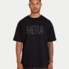 Herren-Label-T-Shirt – schwarz Herren-Label-T-Shirt – schwarz