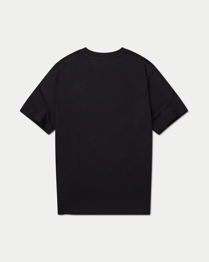 Herren-Label-T-Shirt – schwarz Herren-Label-T-Shirt – schwarz