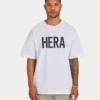 Herren-Label-T-Shirt – Weiß Herren-Label-T-Shirt – Weiß