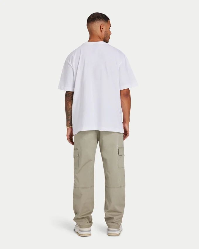 Herren-Label-T-Shirt – Weiß Herren-Label-T-Shirt – Weiß