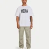 Herren-Label-T-Shirt – Weiß Herren-Label-T-Shirt – Weiß