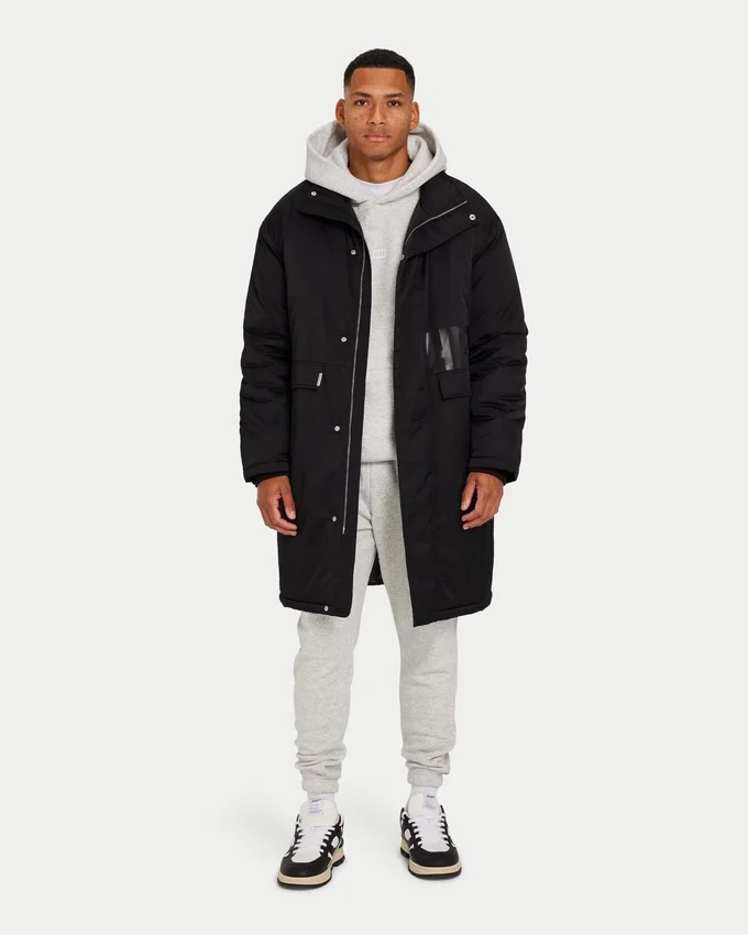 Herren-Layer-Parka – schwarz Herren-Layer-Parka – schwarz