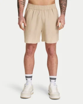 Herren-Leinenshorts