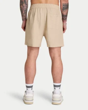 Herren-Leinenshorts