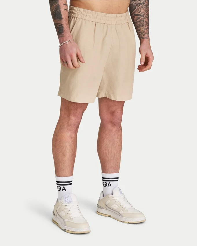 Herren-Leinenshorts Herren-Leinenshorts