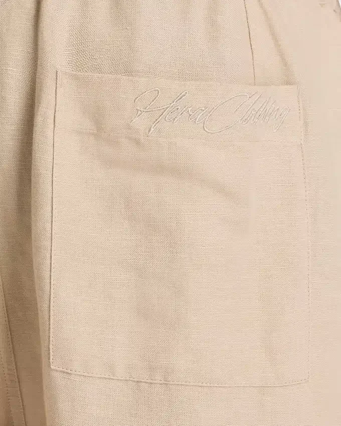 Herren-Leinenshorts Herren-Leinenshorts