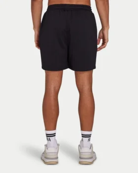 Herren-Mesh-Shorts – schwarz