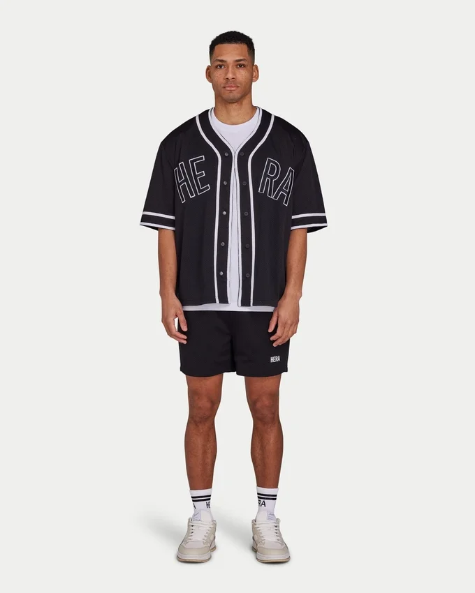 Herren-Mesh-Shorts – schwarz Herren-Mesh-Shorts – schwarz
