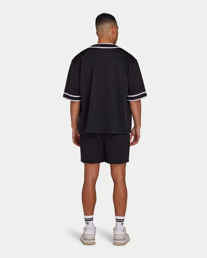 Herren-Mesh-Shorts – schwarz Herren-Mesh-Shorts – schwarz