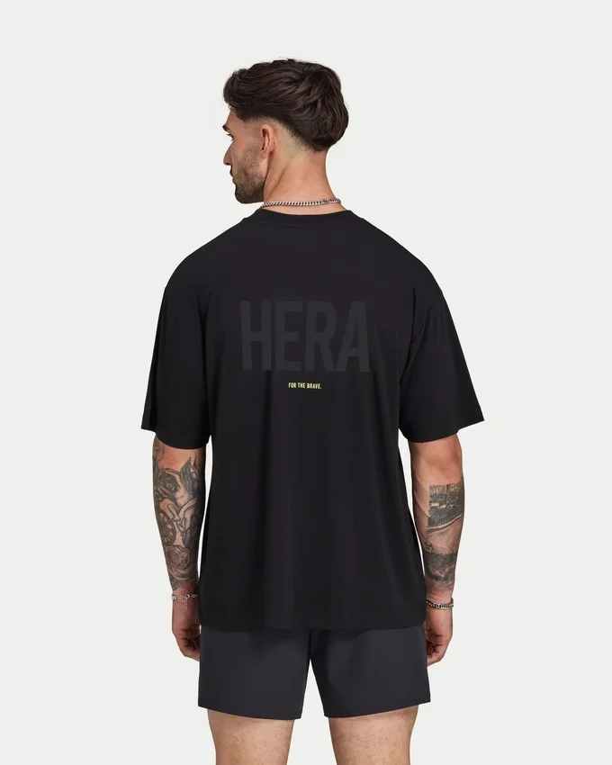 Herren-Oversize-T-Shirt „For the Brave“ Herren-Oversize-T-Shirt „For the Brave“