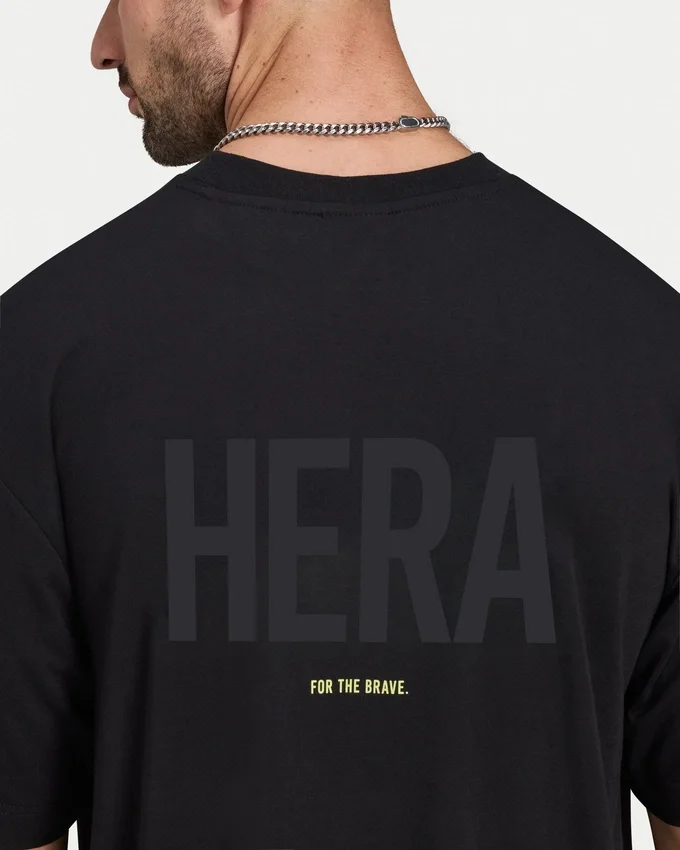 Herren-Oversize-T-Shirt „For the Brave“ Herren-Oversize-T-Shirt „For the Brave“