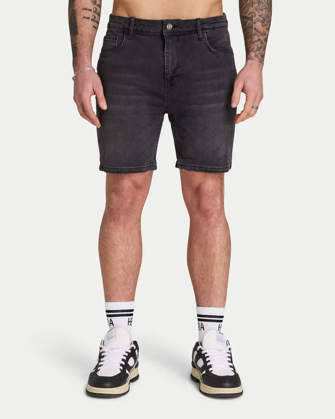 Herren-Shorts in Slim-Fit – Grau Herren-Shorts in Slim-Fit – Grau