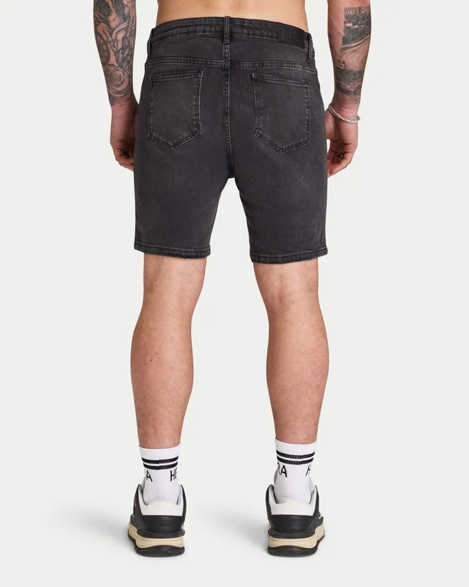 Herren-Shorts in Slim-Fit – Grau Herren-Shorts in Slim-Fit – Grau