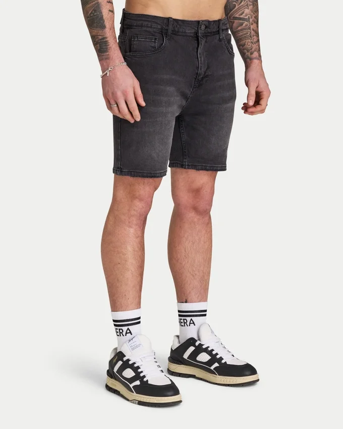 Herren-Shorts in Slim-Fit – Grau Herren-Shorts in Slim-Fit – Grau