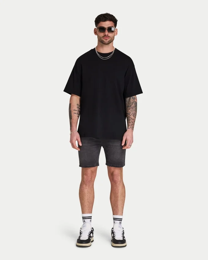 Herren-Shorts in Slim-Fit – Grau Herren-Shorts in Slim-Fit – Grau