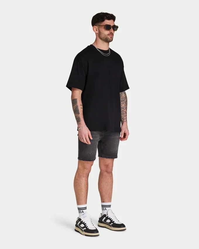 Herren-Shorts in Slim-Fit – Grau Herren-Shorts in Slim-Fit – Grau