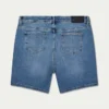 Herren-Shorts in Slim-Fit – Mittelblau Herren-Shorts in Slim-Fit – Mittelblau