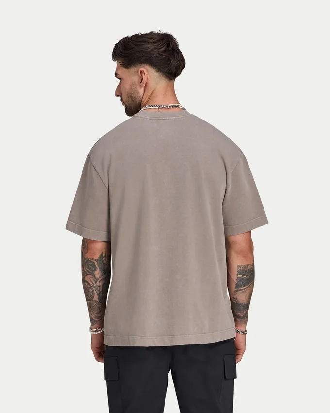 Herren-Signature-T-Shirt in charakteristischer Washed-Optik und Oversize-Passform Herren-Signature-T-Shirt in charakteristischer Washed-Optik und Oversize-Passform