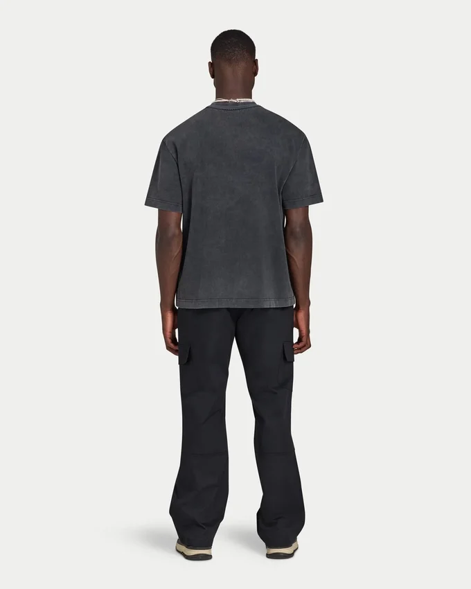 Herren-Signature-T-Shirt in charakteristischer Washed-Optik und Oversize-Passform Herren-Signature-T-Shirt in charakteristischer Washed-Optik und Oversize-Passform