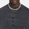 Herren-Signature-T-Shirt in charakteristischer Washed-Optik und Oversize-Passform Herren-Signature-T-Shirt in charakteristischer Washed-Optik und Oversize-Passform