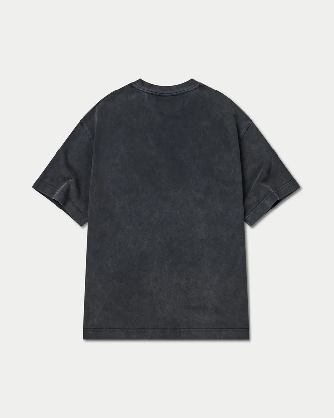 Herren-Signature-T-Shirt in charakteristischer Washed-Optik und Oversize-Passform Herren-Signature-T-Shirt in charakteristischer Washed-Optik und Oversize-Passform