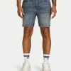 Herren-Slim-Fit-Shorts – Blue Sand Herren-Slim-Fit-Shorts – Blue Sand