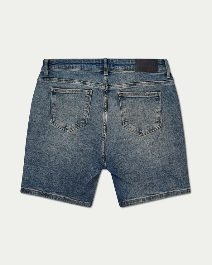 Herren-Slim-Fit-Shorts – Blue Sand Herren-Slim-Fit-Shorts – Blue Sand