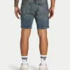 Herren-Slim-Fit-Shorts – Blue Sand Herren-Slim-Fit-Shorts – Blue Sand