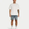 Herren-Slim-Fit-Shorts – Blue Sand Herren-Slim-Fit-Shorts – Blue Sand