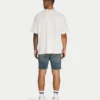 Herren-Slim-Fit-Shorts – Blue Sand Herren-Slim-Fit-Shorts – Blue Sand