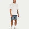 Herren-Slim-Fit-Shorts – Blue Sand Herren-Slim-Fit-Shorts – Blue Sand