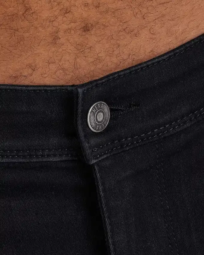Herren-Spray-On-Jeans mit Rissen – schwarz Herren-Spray-On-Jeans mit Rissen – schwarz